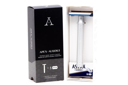 Aylsworth Razor | Apex - AL6063 | Aircraft Silver Electric Blue