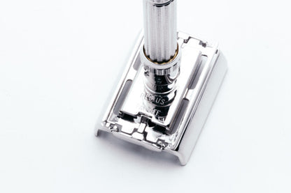 1963 I3 Gillette Slim Adjustable Safety Razor | Rhodium Revamp