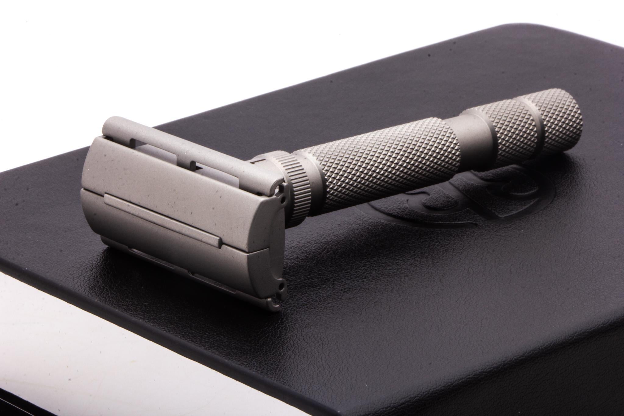 New Rockwell T2 Stainless Steel Adjustable Double Edge Safety Razor ...