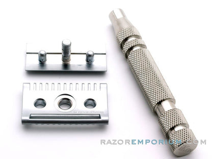 iKon Shavecraft #101 Stainless Steel Double Edge Razor