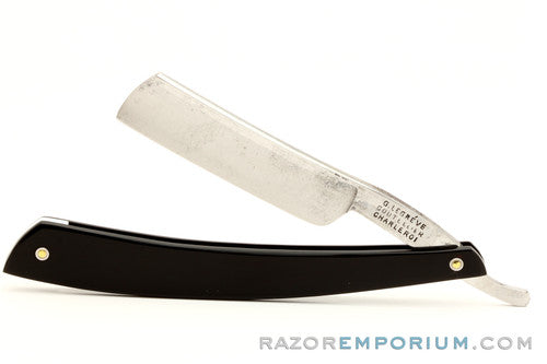 6/8" G. Legreve Coutellier Charleroi Diplome et Medaille D'or 78 Straight Razor | France