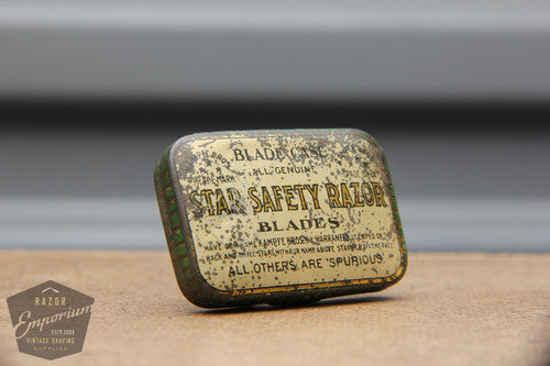 Star Safety Razor Blade - Star Stropper #25 w/ original tin