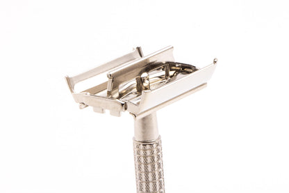 1954 Z3 Gillette Flare Tip TTO Super Speed Double Edge Safety Razor | Factory Nickel Revamp