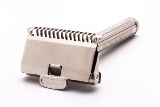1920's Gem Single Edge Safety Razor | Factory Nickel Revamp