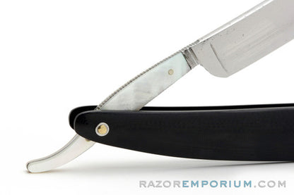 5/8"  George Wostenholm and Sons Straight Razor with Mother of Pearl | England