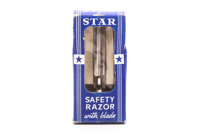 1930's Star Single Edge Safety Razor Set | Original Condition