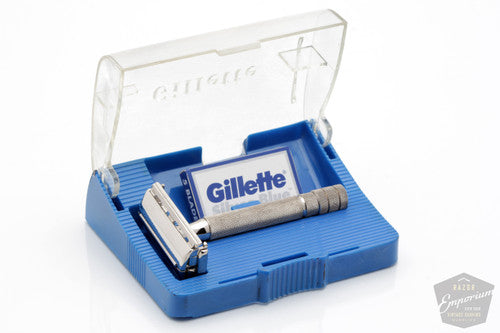 1940's Super Speed Double Edge in Blue Case