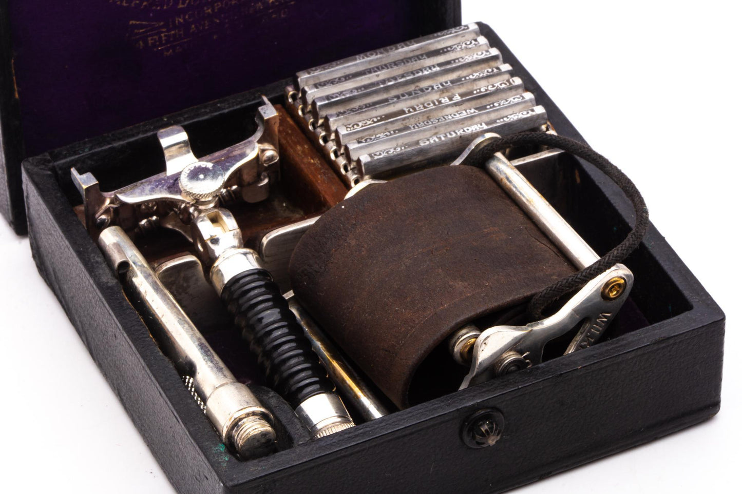 Wilkinson Sword Co. Wedge Style 7 Day Safety Razor Set | Original Condition