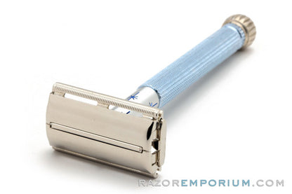 1967 Gillette Blue Star Lady Gillette DE Safety Razor M1 - Excellent