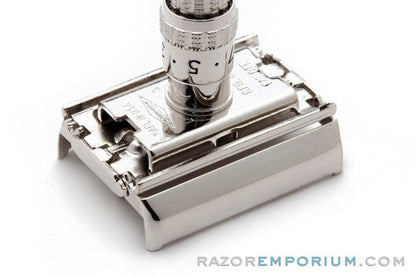 1966 Gillette Slim Adjustable TTO Safety Razor L3 | Rhodium Revamp