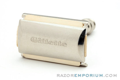 1965 Gillette Travel Tech Double Edge Safety Razor - K3 NOS