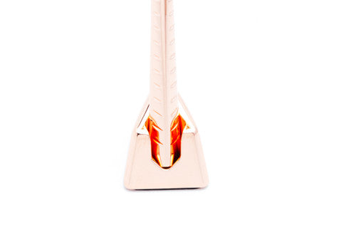 The Leaf Razor Stand | Rose Gold