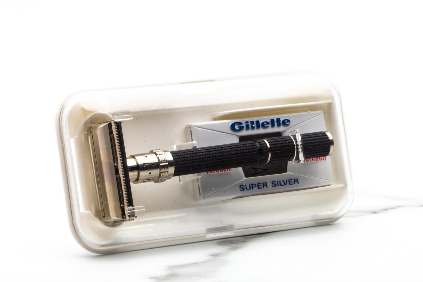 1973 T3 Gillette Super Adjustable 109 Double Edge Safety Razor Set | Mint Condition