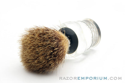 Drake Certified Pure Badger UHN Shaving Brush Lucite Handle