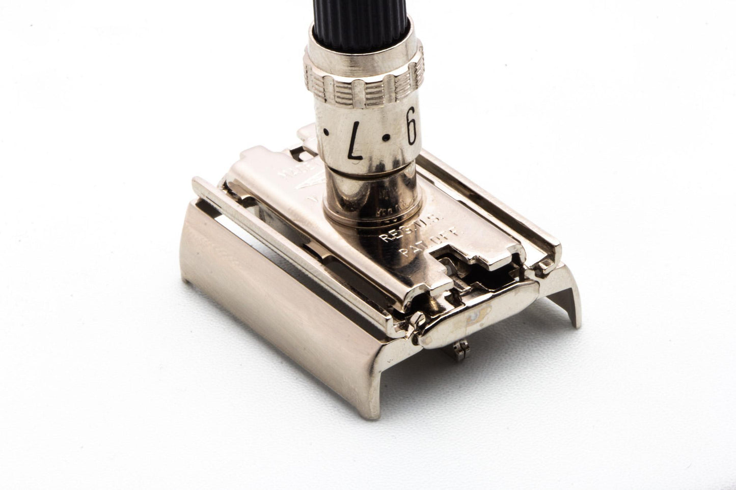 1975 V1 Gillette Super Adjustable 84 Double Edge Safety Razor | Factory Nickel Revamp