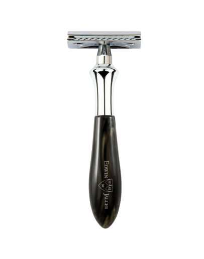 Edwin Jagger | Plaza Traditional Safety Razor - Imitation Black Marble