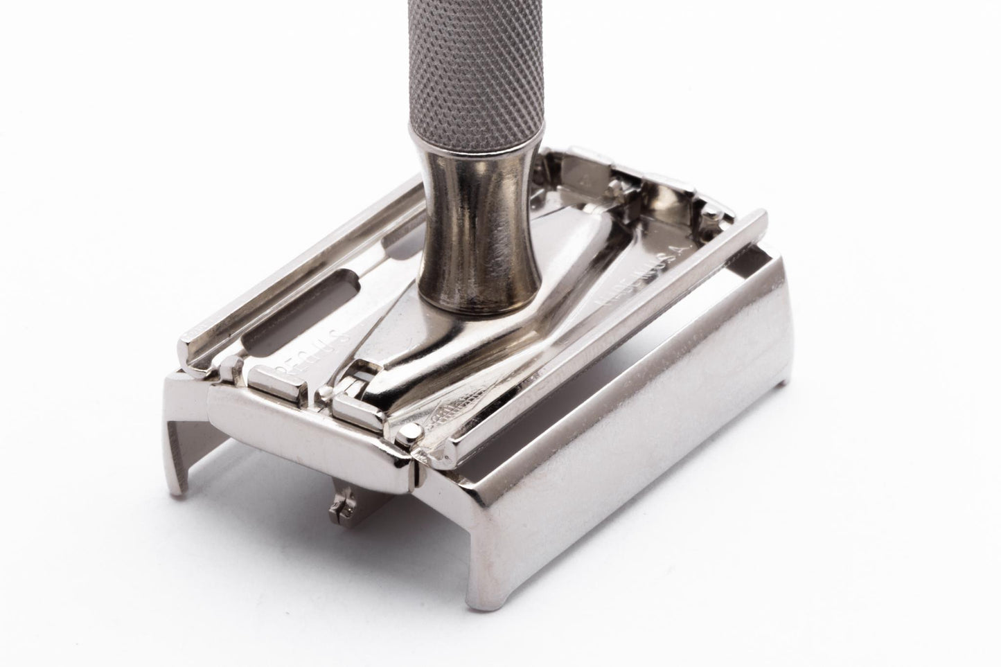 1954 Z3 Gillette Super Speed TTO Safety Razor | Factory Nickel Revamp