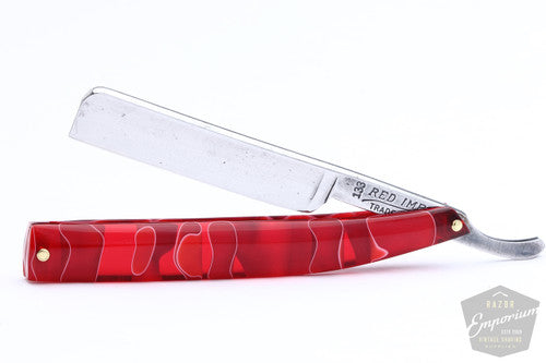 6/8" #133 Red Imp By Case | Hollow Ground Custom Scales USA