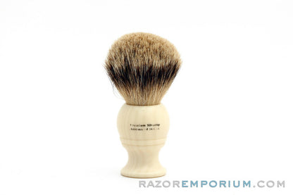 Pre-Owned WSP Monarch | Premium Silvertip Badger Brush | Ivory Handle