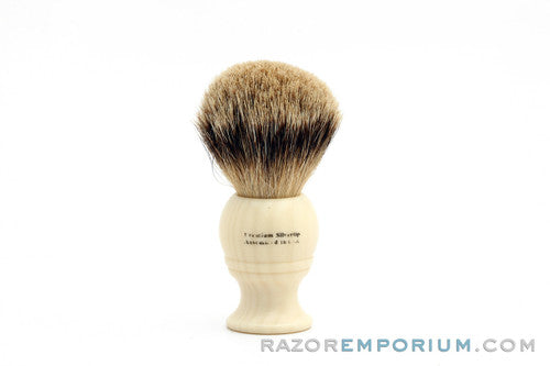 Pre-Owned WSP Monarch | Premium Silvertip Badger Brush | Ivory Handle