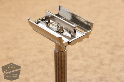 Gillette 1958 TV Super Speed DE Safety Razor -- D1