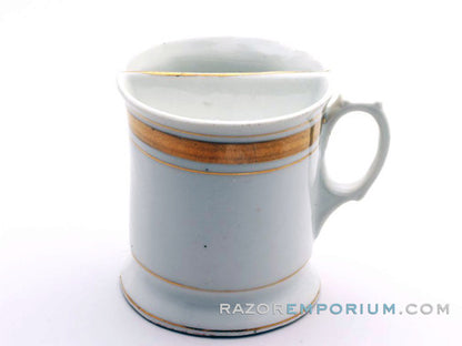 Vintage White Shaving Mug | Made in Bavaria