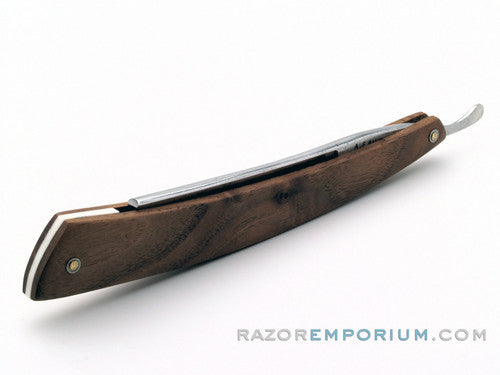 9/16" A.F. Bannister & Co. Straight Razor w/ Black Walnut Scales | Newark, New Jersey