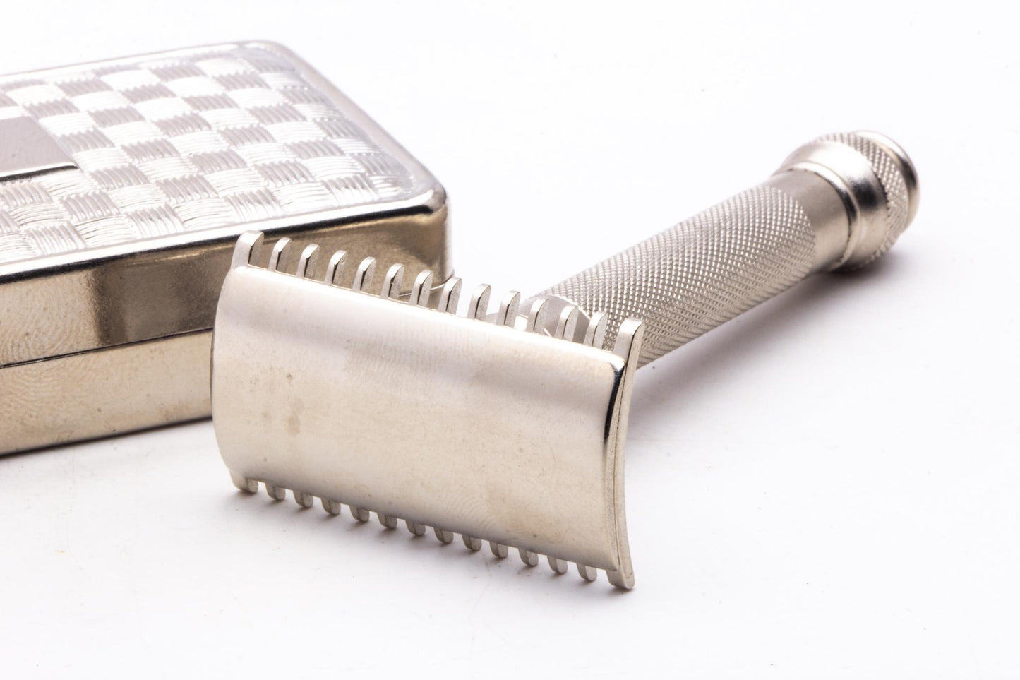 1920 Gillette Pocket Edition Old Type Ball End Double Edge Razor Set | Original Condition