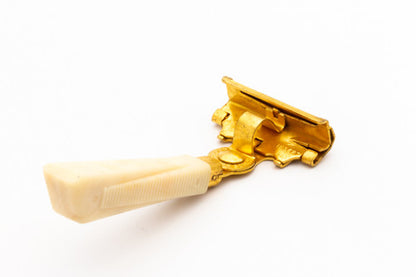 1960s Gold Schick Eversharp Injector Safety Razor
