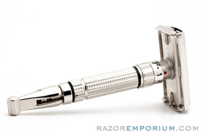 1960 Gillette Toggle Adjustable DE Safety Razor Rhodium Revamp F4