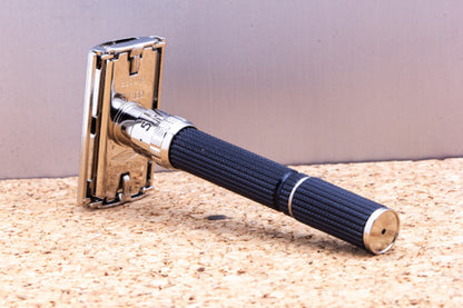 1974 U4 Gillette Super Adjustable 84 Double Edge Safety Razor | Factory Nickel Revamp
