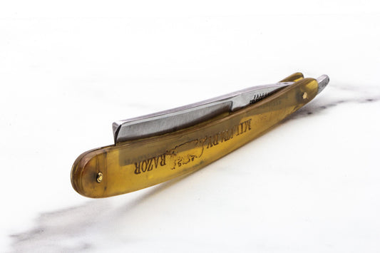 5/8" Vintage Restored Fredricks Military Straight Razor