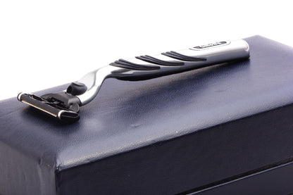 Gillette Mach 3 Razor Set In Leather Case | Original Condition