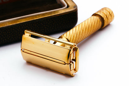 1940's Gillette British Aristocrat  No 21 Set 24K Revamp