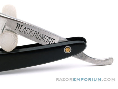 9/16"  G.H. Pumacker "Black Diamond" Straight Razor | Solingen, Germany