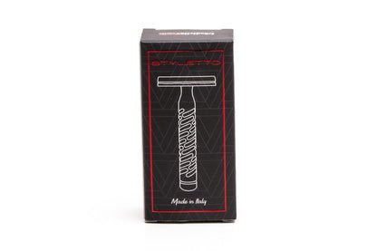 The Goodfellas' Smile | Styletto Red Aluminum Double Edge Safety Razor