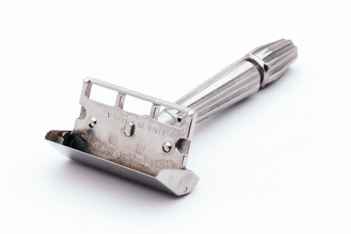 1930's Micromatic Twist To Open Single Edge Safety Razor