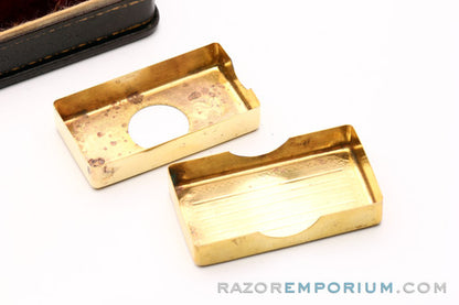1946-47 Gillette Aristocrat Double Edge Safety Razor Original Set