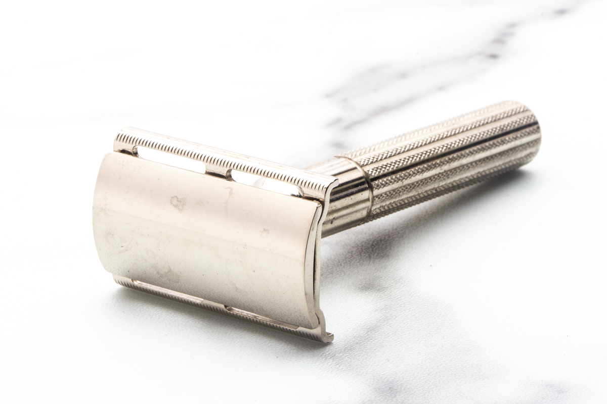 1947-51 Gillette Fat Handle Tech Razor in Original Box | Original Condition