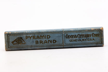 5/8" Vintage Restored Geneva Cutlery Co. Straight Razor With Coffin