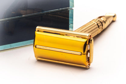 1958 D1 Gillette Toggle Adjustable Double Edge Safety Razor Set In Original Box | Original Condition