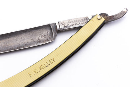 9/16" Geo W Korn MFG Little Valley Straight Razor