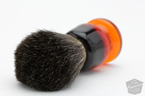 Fuller Vintage Shave Brush Black Badger Revamp