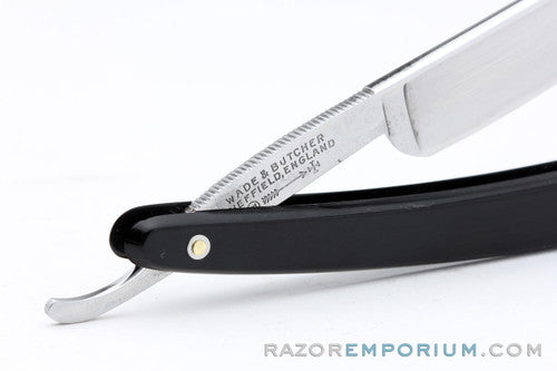 5/8'' Wade & Butcher Special Straight Razor | Original Black Horn Scales | Sheffield, England