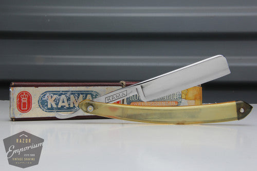 6/8" Kama #23 Koch & Schafer Half Hollow Olive Acrylic Scales | Solingen, Germany