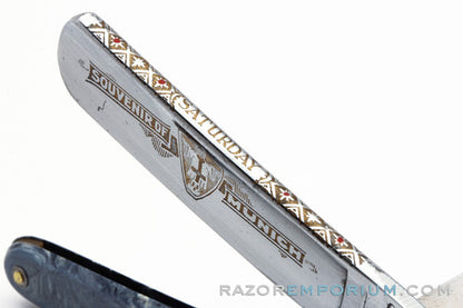 5/8" Fhoso #66 Complete 7 Day Hollow Grind Straight Razor Set | Solingen Wald Germany