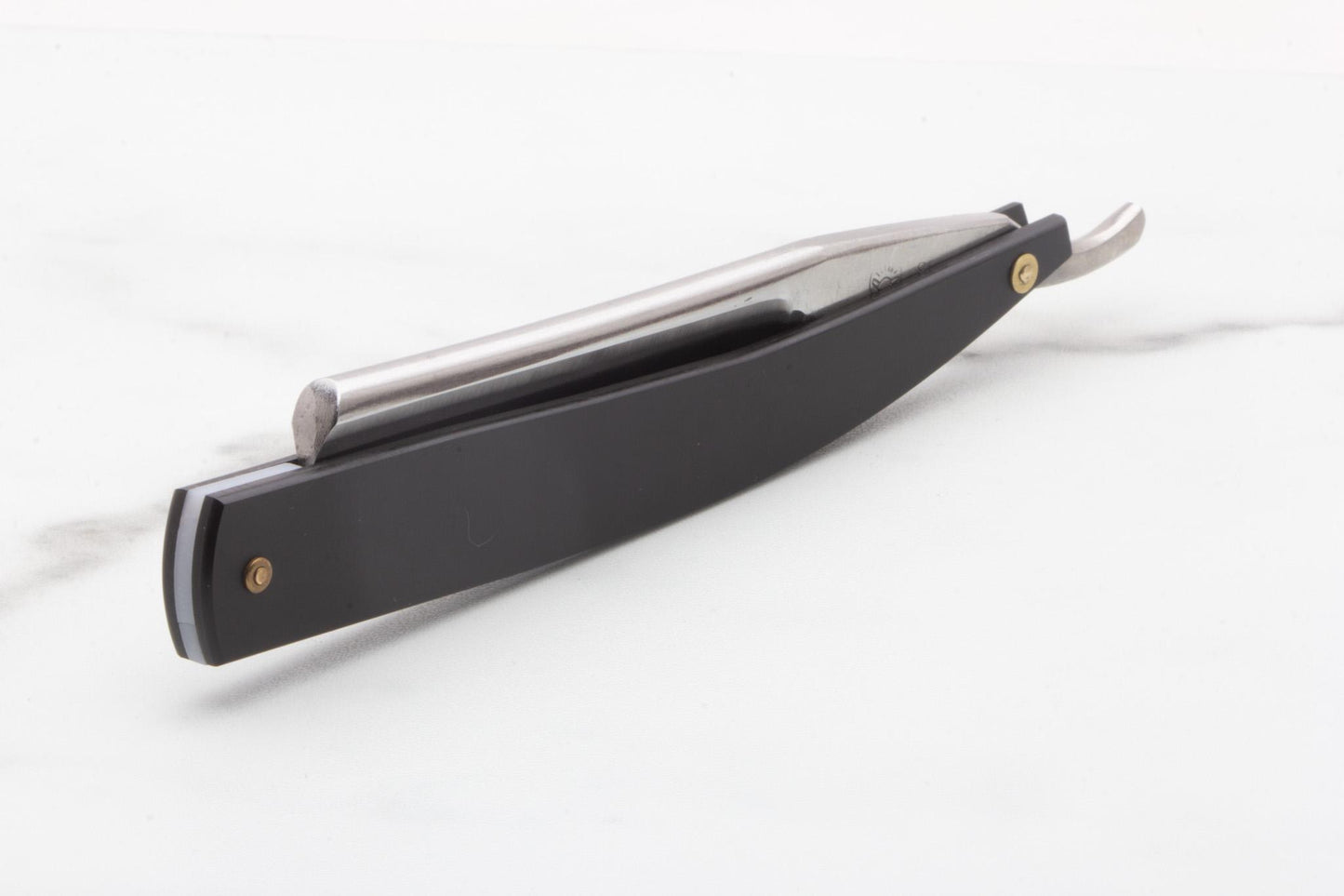 5/8" Restored Gold Dollar 66 Stainless Steel Straight Razor
