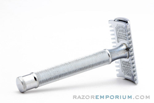 1928-30's Probak Open Comb Double Edge Safety Razor Set