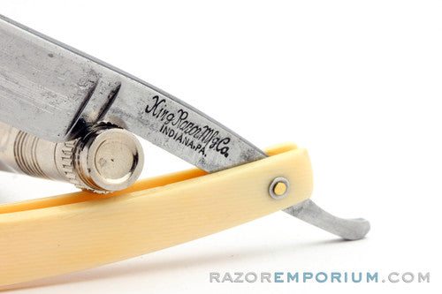 5/8" King Razor MFG Co. Karlon King Straight Razor | Indiana, PA. USA