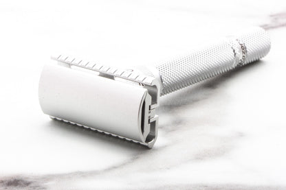 Rockwell Razors | SETPOINT Silver Aluminum Adjustable Safety Razor